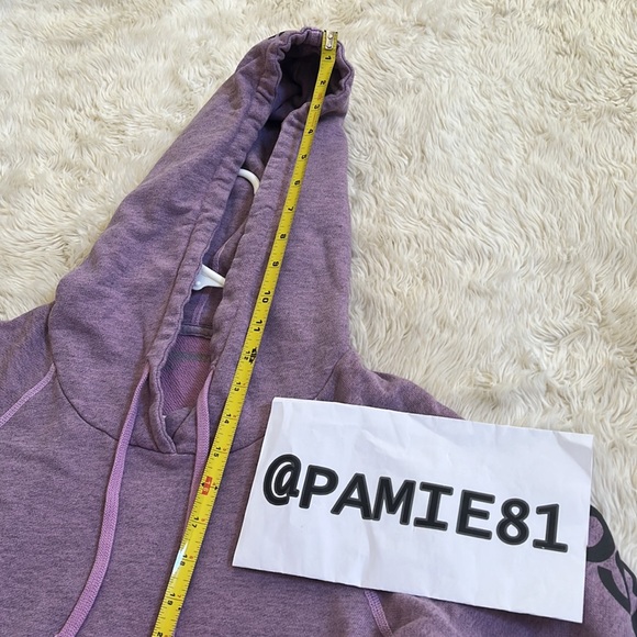 JAMES PERSE YIOSEMITE Women’s Light Purple Cropped Hoodie Sweater Size 1-S NWT - Picture 9 of 14